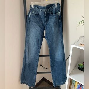 Women’s Size 29 7 For All Mankind Dojo Jeans